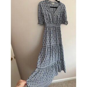 Max Studio Boho Floral Maxi Dress